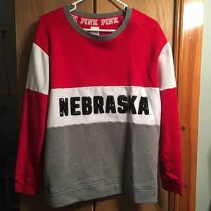 Nebraska PINK sweatshirt